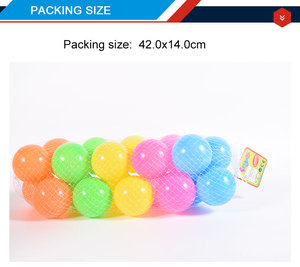 Seguro, rico de los niños de color juego divertido de plástico de Mar Océano bola - Product Image 6