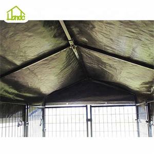 Acciaio inox <span class=keywords><strong>pet</strong></span> cane all'aperto crate <span class=keywords><strong>cage</strong></span> kennel casa formato - Product Image 3