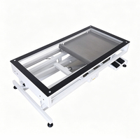Table radiologique vétérinaire EURVET à levage électrique, en polycarbonate radiolucent, pour grands chiens