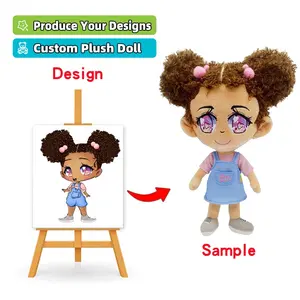 OEM Service Photo Face Stuffed Plush 3d Photo Faces Soft Doll Custom Anime Plush Doll