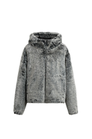 Nouvelle Veste d'Hiver 2026 pour Homme à Capuche en Fausse Fourrure, Manteau Épais en Peluche Polyvalent avec Fermeture Éclair et Poches