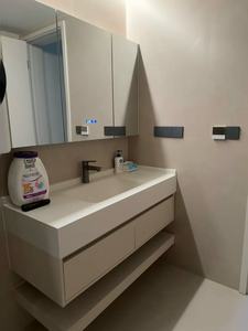 High Quality Melamine Water Resistant Modern Minimalist <strong>Vanity</strong> Combo Bathroom <strong>Cabine</strong> - Product Image 3