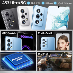 Mở Khóa Điện Thoại Di Động Thông Minh Vovo A53 Android 12.0 32 + 64Mp Điện Thoại Di Động Tiện Dụng Realme <span class=keywords><strong>Techno</strong></span> <span class=keywords><strong>Spark</strong></span> 9 <span class=keywords><strong>Pro</strong></span> - Product Image 3