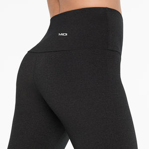 Taille haute Bootcut pantalons de Yoga pour femmes Leggings évasés poches entraînement décontracté salon cloche bas jambe <span class=keywords><strong>large</strong></span> pantalons de survêtement ensembles solides - Product Image 3