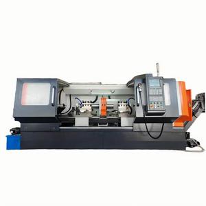 Tornio orizzontale a doppio mandrino SZ-STC 130Q con sistema di controllo CNC GSK - Product Image 1