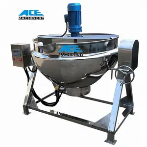 Ace Steam Jacket Kettle Meat Manufacturing For Sale