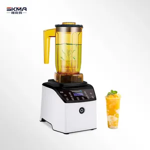 Multi-Functional Commercial Heavy Duty Fruit Blender Smoothie Mixer Ice Crusher Blender Machine For Milk Tea Shop