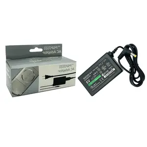 EU chúng tôi phiên bản sạc cáp cho PSP 1000 sạc nhà tường AC Adapter cho psp2000 PSP3000 cung cấp điện