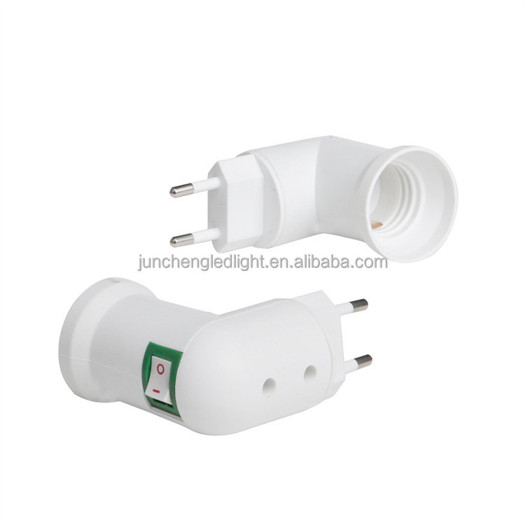 Adattatore per lampadina da B22 a E14, attacco base AC 220V, 4 pezzi