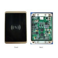 Lector de Tarjetas de Control de Acceso Cardweb 13.56MHz con Carcasa de Aleación de Aluminio, Anti-Copia, W26/W34 ISO 14443A, Compatible con Android/iOS