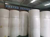 Rouleaux de papier absorbant Airlaid blanc en gros, haute qualité, personnalisables, en matières premières pour serviettes en papier