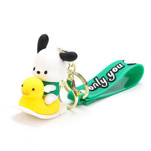 Factory Custom Logo PVC & Silicone Anime & Cartoon Character Keychains 3D Promotional Keychains & Carabiners