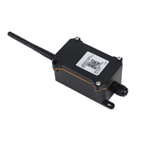 Capteur de débit d'eau intelligent via module plastique sans fil Lorawan Communication Way
