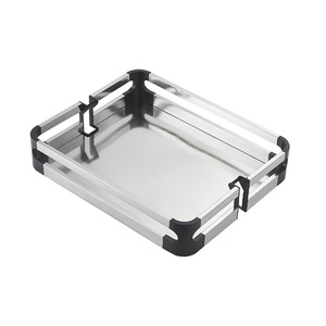 Stainless Steel Pull-Out Basket High Depth Kitchen <b>Cabinet</b> Organizer Easy Clean Modern Simple Design - Product Image 2