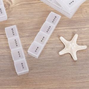 Organizador Semanal de Pastillas JH Medibox PP con 28 Compartimentos, a Prueba de Niños, Portátil, con Logotipo Personalizado - Product Image 2