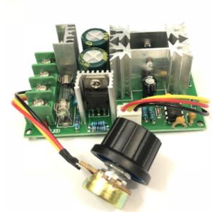 เครื่องแปลง20A 12V24V36V48V ตัวควบคุมมอเตอร์ DC โมดูลขับเคลื่อนกำลังสูงตัวควบคุม PWM - Product Image 2