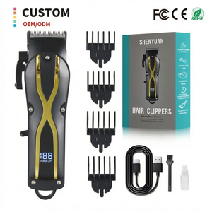 <span class=keywords><strong>Tondeuse</strong></span> à <span class=keywords><strong>cheveux</strong></span> professionnelle pour hommes, 7200 tr/min, haute vitesse, sans fil, rechargeable par USB, kit de coupe de <span class=keywords><strong>cheveux</strong></span> pour barbier - Product Image 1