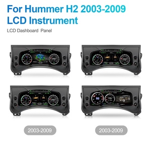 หน้าจอ LCD ขนาด 12.3 นิ้ว สำหรับ Hummer H2 ปี 2003-2009  หน้าปัดรถยนต์  มาตรวัดความเร็ว  จอแสดงผลเสมือนจริง  มาตรวัดระยะทาง - Product Image 4