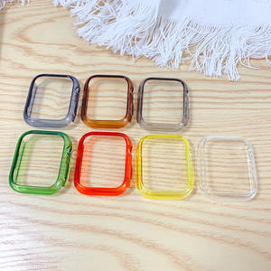 Boîtier de montre transparent 41mm 45mm pour <span class=keywords><strong>Apple</strong></span> IWatch <span class=keywords><strong>7</strong></span> Étui de protection 38mm 49mm Hommes Femmes <span class=keywords><strong>Coque</strong></span> de protection - Product Image 4