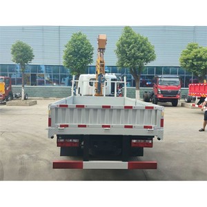 รถบรรทุก DFAC 4x2 คุณภาพสูง พร้อมเครน 3 ตัน รถเครนใหม่สำหรับขาย - Product Image 5