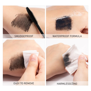 Mascaras de maquillage OEM soins de la peau vegan meilleure crème de mascara 4D fibre imperméable à l'eau mascara de croissance des <span class=keywords><strong>cils</strong></span> de marque privée - Product Image 3