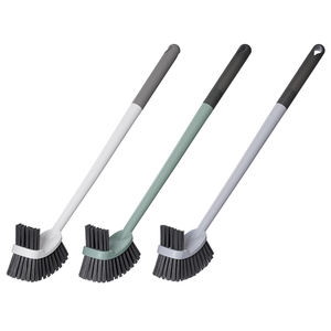 <span class=keywords><strong>Brosse</strong></span> de Toilettes Nettoyage Profond en Plastique avec Brosses Recourbées pour Dessous de <span class=keywords><strong>Rebord</strong></span> - Product Image 1