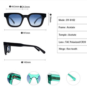 نظارات شمسية إيطالية فاخرة من سيفير 2026 للنساء والرجال، نظارات أنيقة عالية الجودة - Product Image 2