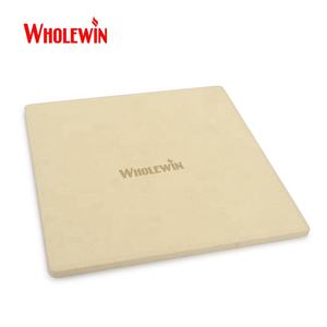 Petite pierre à pizza en <span class=keywords><strong>cordiérite</strong></span> carrée de qualité <span class=keywords><strong>alimentaire</strong></span> de 7.5 pouces Mini outil à pizza robuste pour four et gril - Product Image 3