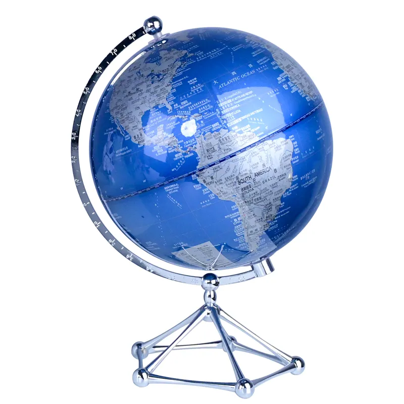 20cm DIY light custom globe earth desk celest fli cosmic red acrylic custom chrome holden gift plastic world globe