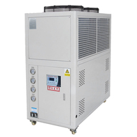 Contrôle intelligent de la température, économie d'énergie, noyau de refroidisseur modulaire à défilement refroidi par air 220V incl. Pompe de compresseur pour processus chimique