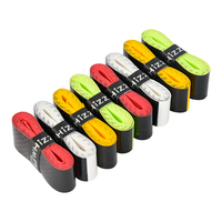 Bande adhésive antidérapante en PU pour raquette de badminton, sérigraphiée, confortable, pour tennis, pickleball, padel, accessoires d'overgrip
