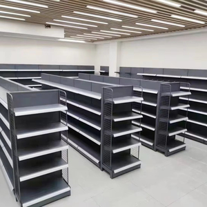 Guichang fabrika soğuk haddelenmiş çelik perakende raflar standart süpermarket duvar rafları bakkal mağaza teşhir rafı - Product Image 3