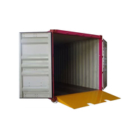 Rampe de chargement en acier au carbone durable, plaque de quai industrielle pour chariot élévateur, pour centre logistique, zone de chargement