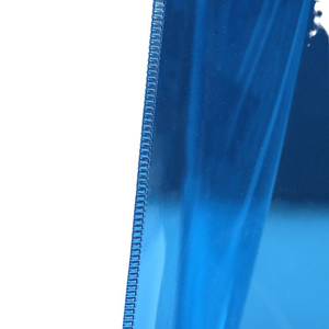 Sac de plage d'été personnalisé avec logo couleur tendance, sac de shopping à fermeture à boucle, poignée en nylon, sac extérieur en PVC holographique - Product Image 5