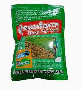 Herbicida Glifosato 75.7% WSG, Gránulos Solubles para Control de Malezas en Agricultura - Product Image 1