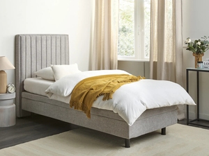 Lit électrique haute performance à double moteur avec cadre en tissu lin, <span class=keywords><strong>sommier</strong></span> intelligent anti-ronflement à gravité zéro, pour hôtel et maison - Product Image 2
