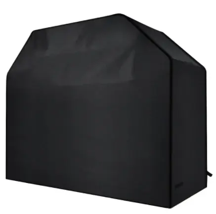 Không Thấm Nước Bbq Grill Cover Oxford Vải Ngoài Trời Nướng Thịt Đen