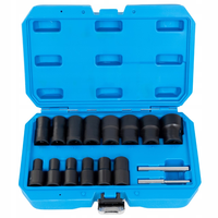 SINKEE Kit d'extraction de boulons et écrous de 1/2 pouce, 16 pièces, pour Audi A4, pour retirer les boulons et écrous endommagés