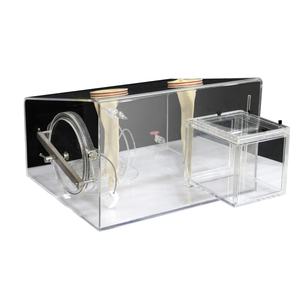 MITR OEM/ODM buen precio guantera laboratorio Benchtop guantera acrílico transparente laboratorio guantera con manómetro - Product Image 6