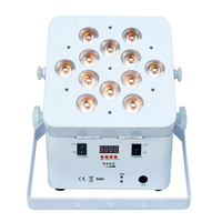 AOPU 6-en-1 RGBW+UV 180W Projecteur LED sans fil sur batterie pour mariages et fêtes avec très grande capacité de batterie