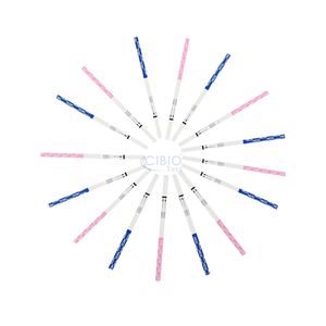 Bandelettes de test urinaire pour la <span class=keywords><strong>d</strong></span>étection précoce des hormones HCG, sensibilité 10miu/mL - Product Image 3