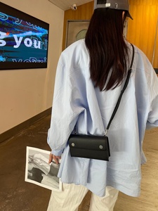 Portefeuille pour <span class=keywords><strong>femme</strong></span> en <span class=keywords><strong>cuir</strong></span> véritable avec logo personnalisable, <span class=keywords><strong>sac</strong></span> à bandoulière pour téléphone portable, <span class=keywords><strong>sac</strong></span> à main pour <span class=keywords><strong>femme</strong></span>, nouveau style, sacs messagers à bandoulière - Product Image 5