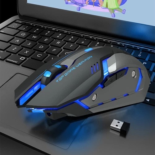 Lightweight 2.4GHz Wireless Optical Mini Style Induction Mouse 3D Computer Mouse without Battery for Office Use