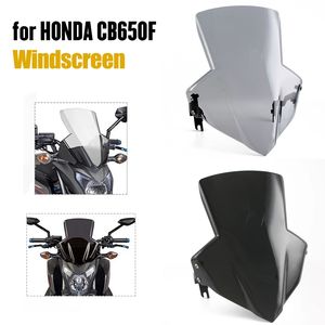 Parabrisas con soporte para motocicleta Honda, Deflector de viento para Honda <span class=keywords><strong>CB650F</strong></span> CB 650F CB650FA <span class=keywords><strong>2014</strong></span> 2015 2016 2017 2018 2019 2020 - Product Image 5