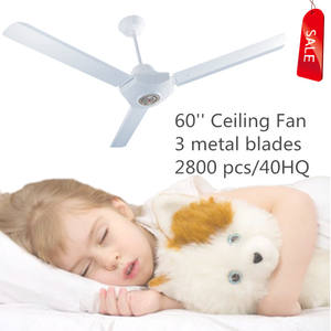 Ramco Shami 56-60 Polegada Oscilante AC Ventilador de Teto Elétrico Durável Motor Pesado para Uso Doméstico na Jordânia e Iraque Material metálico - Product Image 2