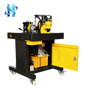 Máquina Hidráulica Estable para Barras Colectoras, Equipo Multifuncional para Perforar, Cortar y Doblar Barras de Cobre, Voltaje Personalizable - Product Image 1