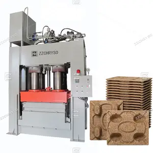 Fabrik preis Euro Druck presse Sägemehl hydraulische Holz paletten press maschine