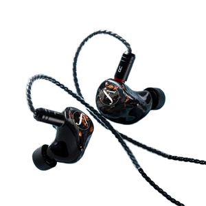 Écouteurs intra-auriculaires HiFi Audiophile IEM avec connecteur détachable 2 broches 0.75 combinaison d'<span class=keywords><strong>armature</strong></span> équilibrée pour musiciens - Product Image 1