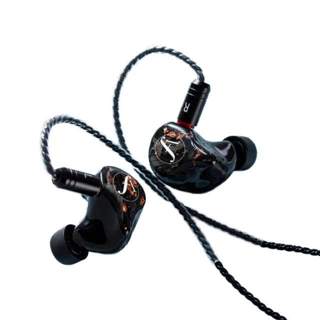 HiFi Audiophile In-Ear Earphones IEM with Detachable 2pin 0.75 Connector Balanced Armature Combination for Musicians