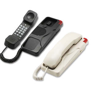 <span class=keywords><strong>Téléphone</strong></span> <span class=keywords><strong>fixe</strong></span> filaire PABX interphone étanche en plastique Excelltel Modèle 9602 à prix abordable avec voix <span class=keywords><strong>HD</strong></span> pour salle de bain d'hôtel - Product Image 1